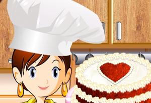 Sara's Cooking Class: Red Velvet Cake gameplay screenshot